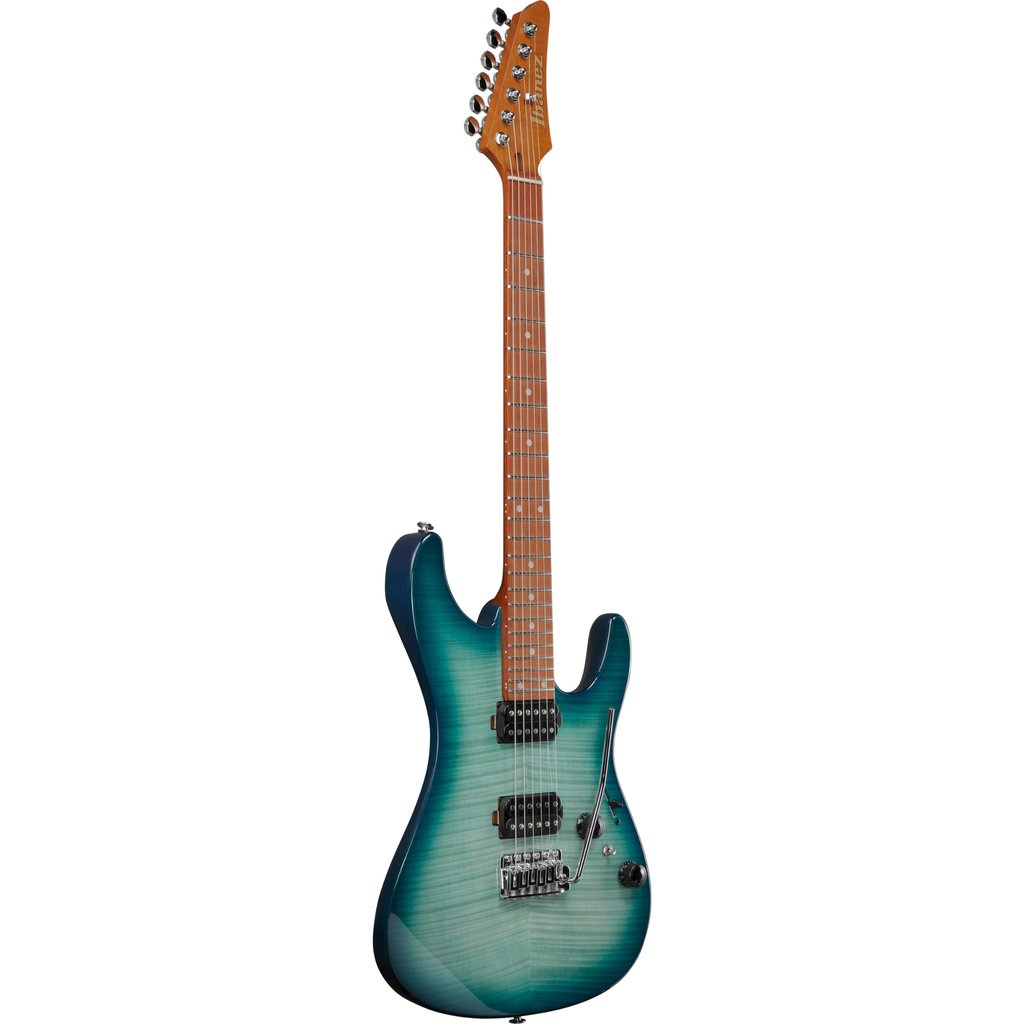 Ibanez Standard AZ24S1F Electric Guitar - Transparent Turquoise Burst