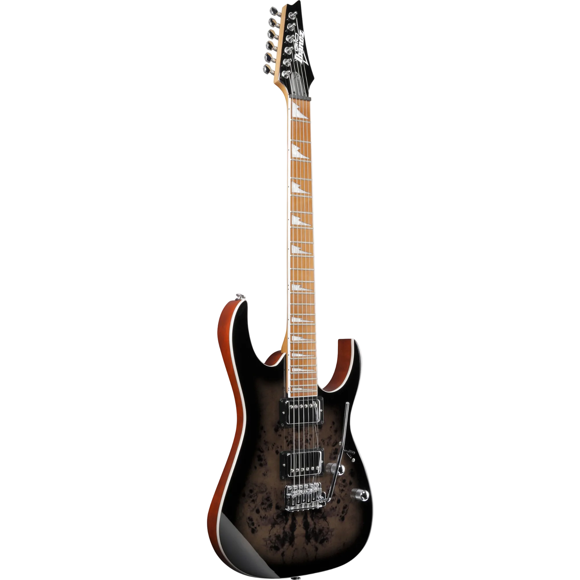 Ibanez GIO GRG220PA1 Electric Guitar - Brown Black Burst