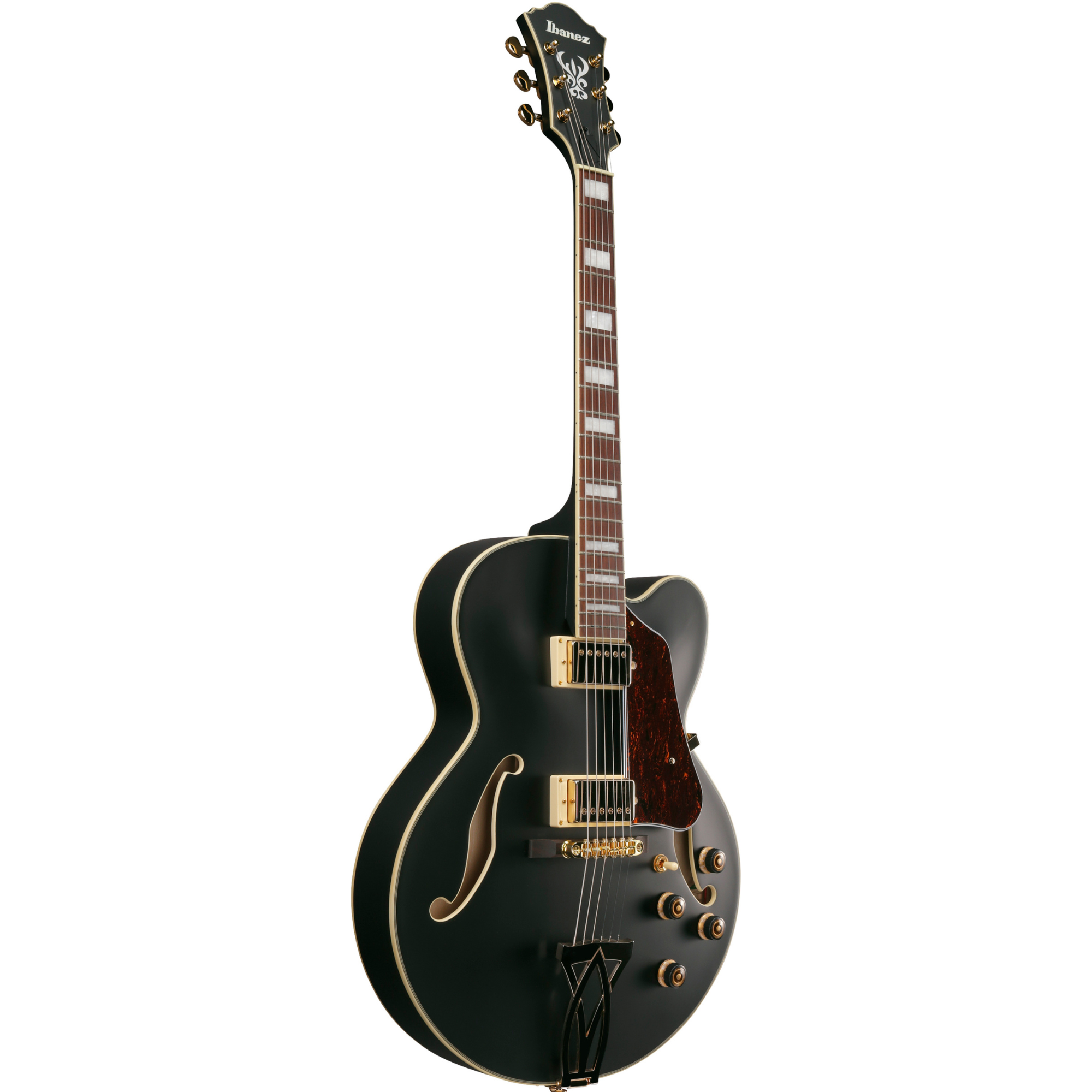 Ibanez Artcore AF75G Hollowbody Electric Guitar - Flat Black