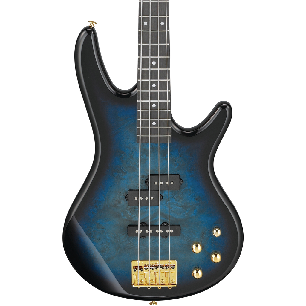 Ibanez Gio GSR200PC Bass Guitar - Transparent Marine Burst