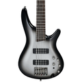 Ibanez Standard SR305E 5-string Bass Guitar - Metallic Silver Sunburst