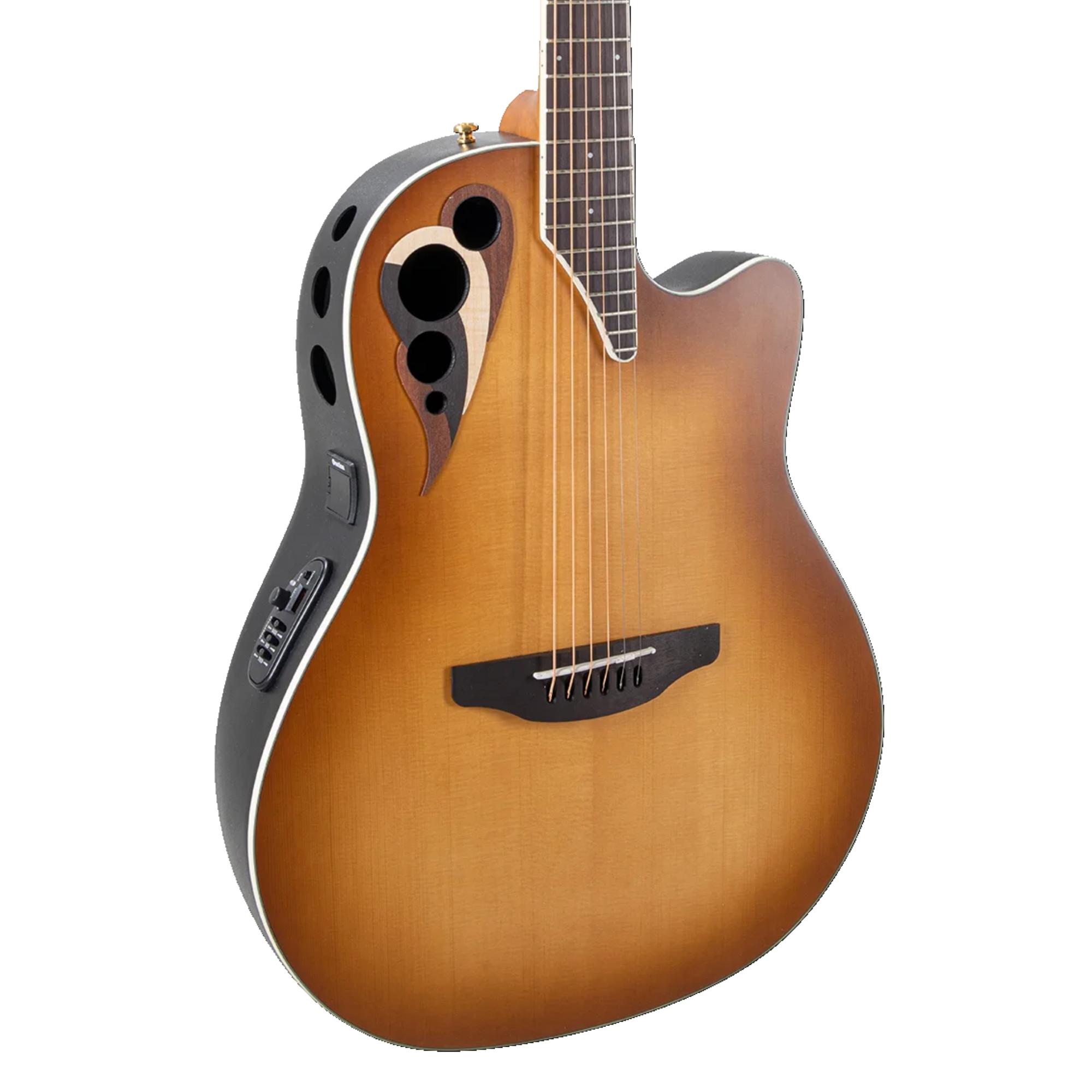 Ovation CDX40 Celebrity Elite Deluxe - Peach Burst Satin