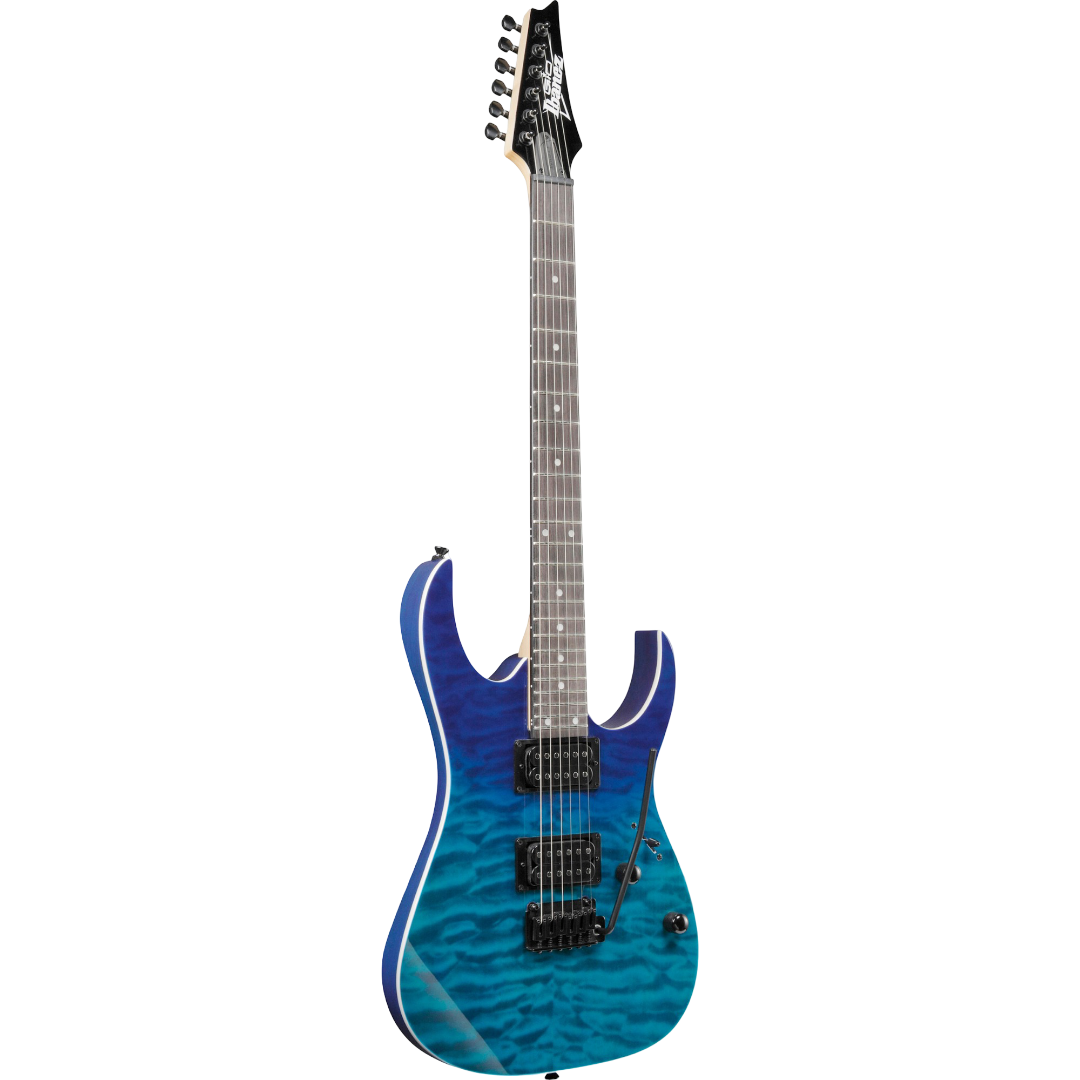 Ibanez GIO GRG120QASP Electric Guitar - Blue Gradiation
