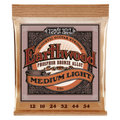Ernie Ball 2146 Earthwood Phosphor Bronze Acoustic Guitar Strings - .012-.054 Medium Light